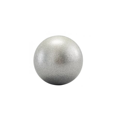 Lopta za ritmičku gimnastiku 16,5 cm svetleće srebrna Cene