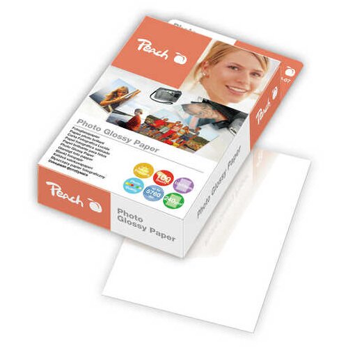 Peach Foto papir ink jet glossy, 10 x 15 cm 240g 100/1 313617, (20366069) Cene