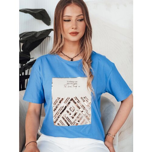 DStreet T-shirt damski CENTIA niebieski Cene