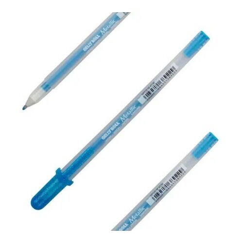 Gelly metallic, gel olovka, light blue, 36, 1.0mm ( 672358 ) Slike