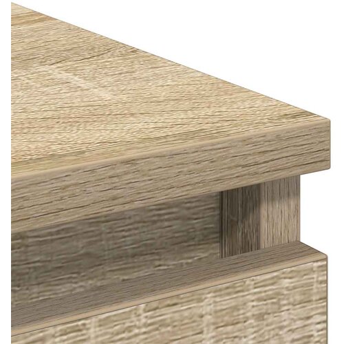  Komoda boja hrasta sonome 37,5x35x76 cm od konstruiranog drva Smeđa Slike