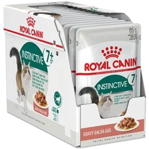 Royal Canin Instinctive 7+ Gravy - kesice za mačke starije od 7 godina (12&amp;times;85g) Slike
