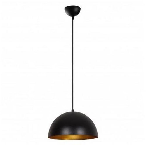  Luster na sajli SIVANI 1xE27/40W/230V pr. 30 cm crna/bakarna Cene