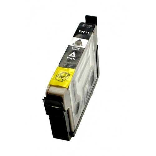 T0711 črna kompatibilna kartu&amp;scaron;a za epson 12 ml Slike