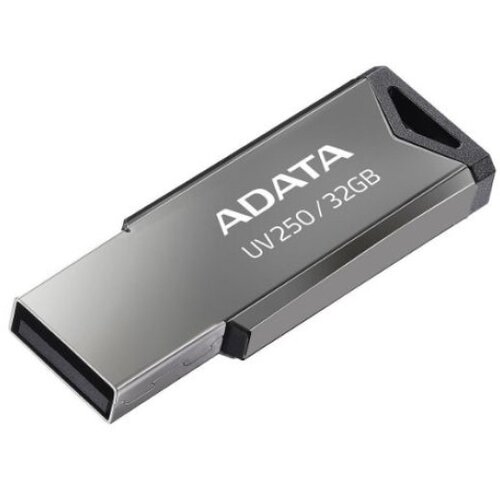 Adata USB Memory stick Adata 32GB UV250 2.0 Silver Metal Style AUV250-32G-RBK Slike