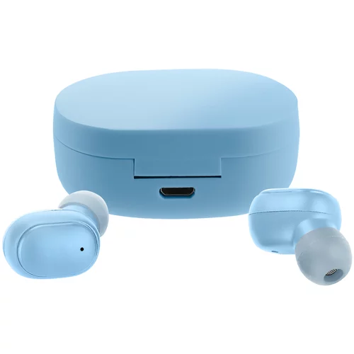 AVIZAR Brezžicne slušalke Bluetooth 5.2 s polnilno torbico in 12-urno življenjsko dobo baterije – modre, (20731533)