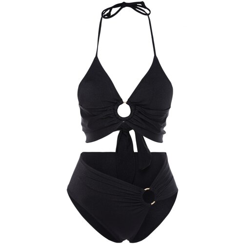 Trendyol Bikini Set - Black - Plain Slike