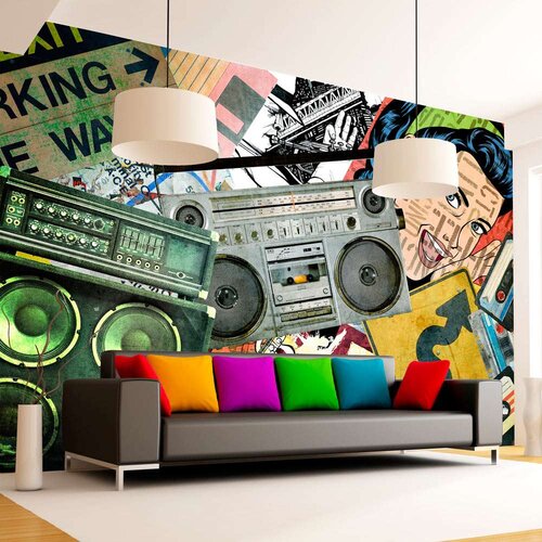  Tapeta - Graffiti girl 400x280 Slike