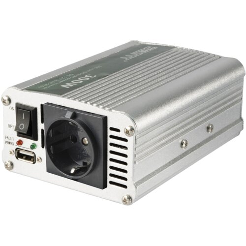 Sal pretvornik 12V na 220V, moč 300/600W, USB priključek - SAI 600USB Cene