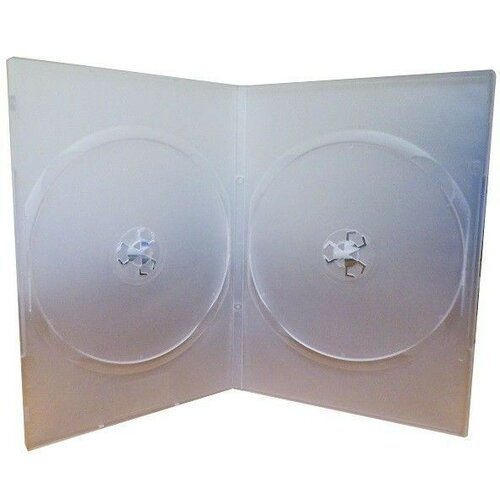 Mediarange KUTIJE DUPLA DVD 7MM CLEAR BOX10-T2 Slike
