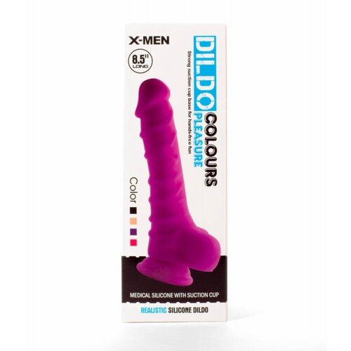 X-Men Dildo Colours Pleasure Black No.1 (8,5) Slike