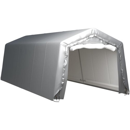 vidaXL Skladišni šator 300 x 750 cm čelični sivi Cijene