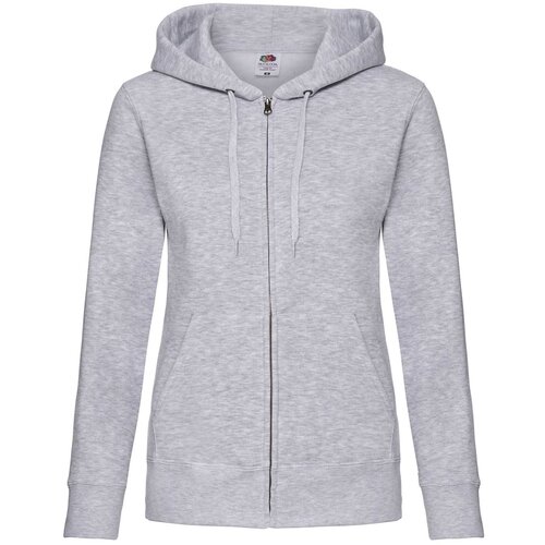 Fruit Of The Loom Gray hoodie zipped Slike