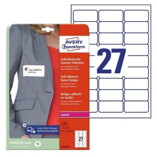 Zweckform Etikete l4784-20 za tekstil Cene