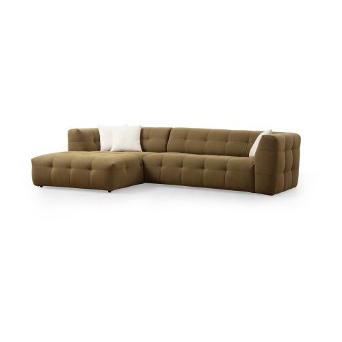Atelier Del Sofa Ugaona garnitura Cady, 100x72x300 cm, Kaki Slike