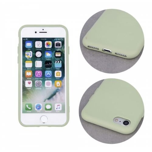 Nillkin silikonski ovitek za iphone se 2020 / iphone 7 / iphone 8 - mat zelen Slike