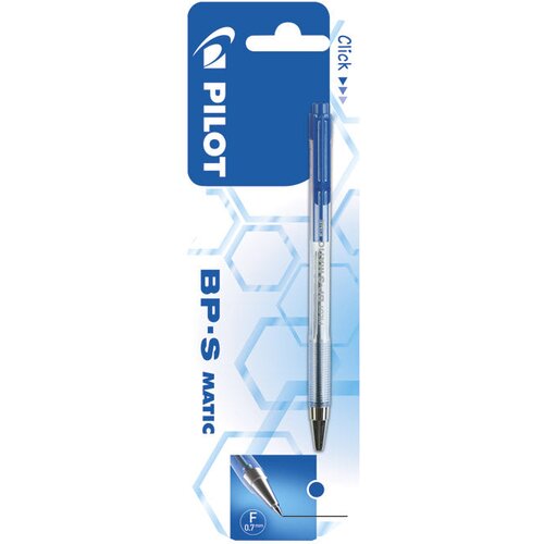 Olovka kemijska bp-s matic pilot bps-135-f plava blister Cene