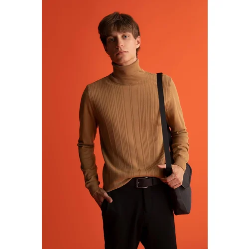 Defacto Slim Fit Turtleneck Turtleneck Knitwear Sweater