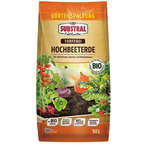 Substral Naturen Organska zemlja za visoko gredo (50 l) Cene