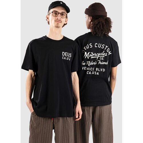 Deus Ex Machina Camber T-shirt black Cene