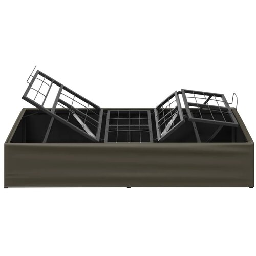  Električni podesivi okvir kreveta Siva 200 x 70 x 33 5 cm Čelik - Siva 70 x 200 cm Slike