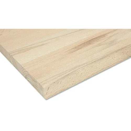 x Masivna drvena lijepljena ploča (Bukva, D x Š x D: 1.200 x 250 x 18 mm)