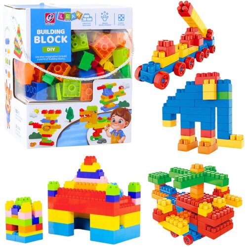 Kockice za slaganje 3D Colorful Construction sa 180 elemenata Cijene