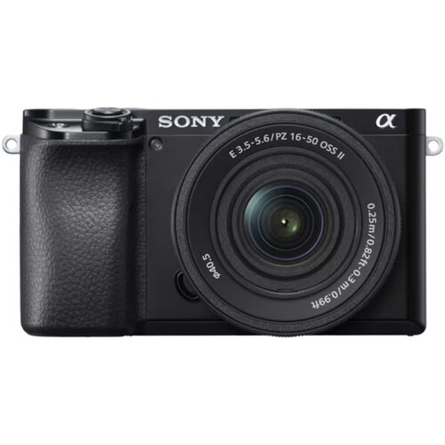 Sony ILCE-6100AKB + SELP1650II brezzrcalni fotoaparat z objektivom, (21749372) Cene