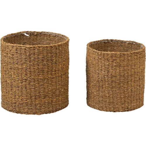 Garden Trading 2-delni set pletenih cvetličnih loncev &amp;quot;Brading&amp;quot; - 1 set. Slike
