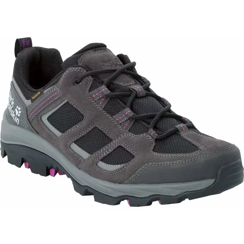 Jack Wolfskin Vojo 3 Texapore Low W Dark Steel/Purple 39,5 Ženske outdoor cipele
