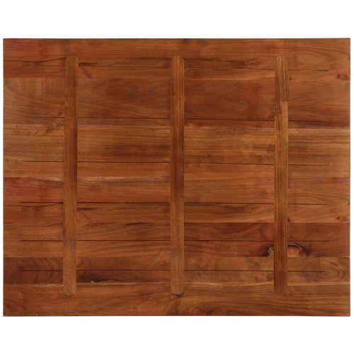 Stolna ploča 90x80x2 5 cm pravokutna masivno obnovljeno drvo - Obnovljeno drvo (prirodno) 90 x 80 cm 1 25 mm Slike