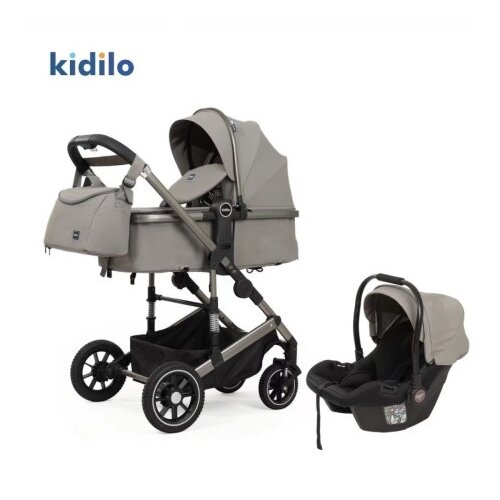 KIDILO KOLICA ZA BEBE A10+C DARK GRAY Cene