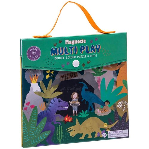 Floss&Rock® kreativne magnetne aktivnosti magnetic multi play dino Cene