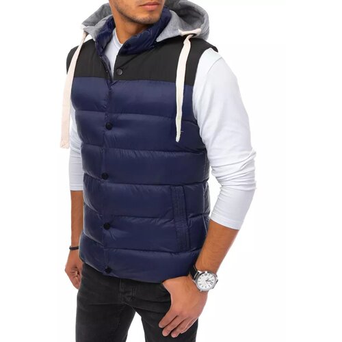 DStreet Men's vest with a hood TX3937 Cene