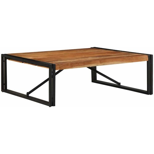 VidaXL kavna mizica 100x100x35 cm masivni les akacija Slike