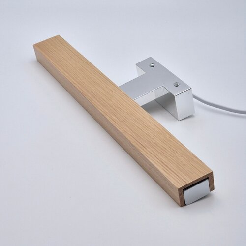  Brilagi-LED Kupatilsko osvetljenje za ogledalo WOODY MIRROR LED/8W/230V IP44 hrast/hrom Slike