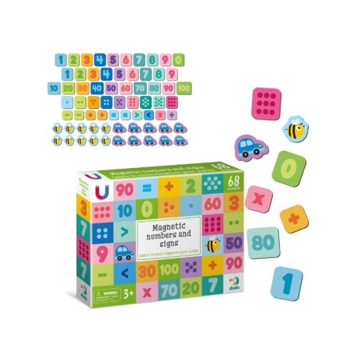 Montessori magnetni set - brojevi i znakovi Cene