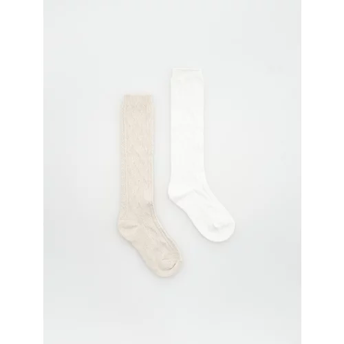 Reserved - Komplet od 2 para čarapa - boja kože