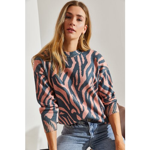 Bianco Lucci Women's Piece Knitwear Sweater Slike