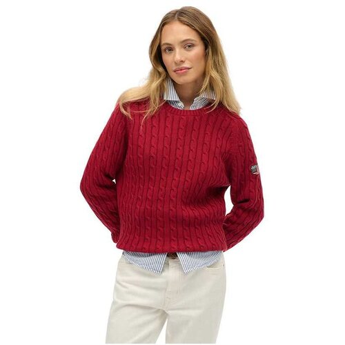 Superdry crveni ženski džemper Slike