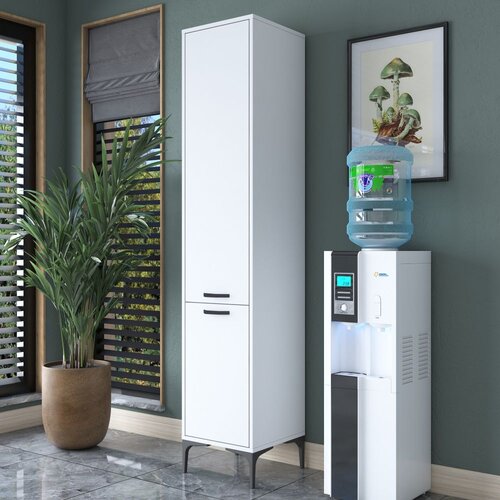 Woody Fashion JE111 - 2949 White Multi Purpose Cabinet Cene
