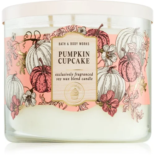 Bath & Body Works Pumpkin Cupcake mirisna svijeća 411 g