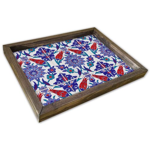 Hanah home poslužavnik AT-014, 30x40cm, šareni Cene