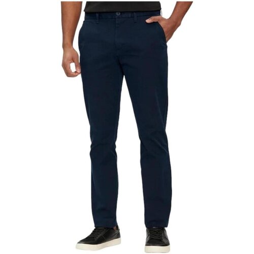 Tommy Hilfiger Hlače - Modra Slike