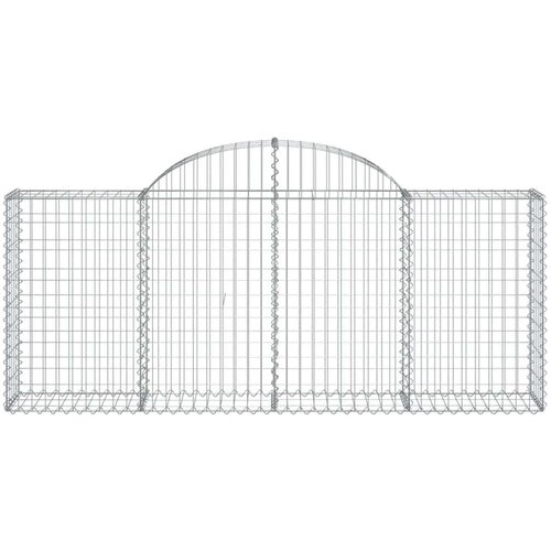  Lučne gabionske košare 7 kom 200x30x80/100 cm pocinčano željezo Cijene