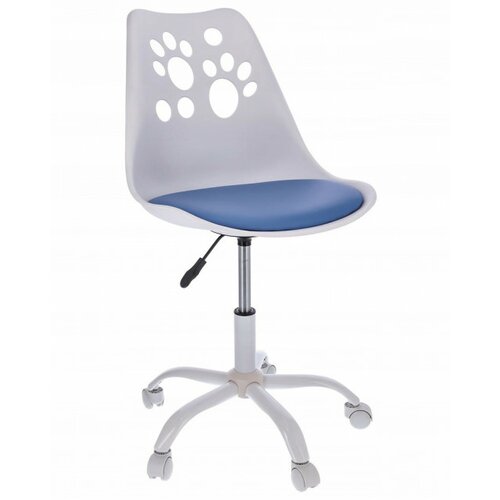 Dečja stolica JOY sa mekim sedištem - Belo/Plava ( CM-976863 ) Slike