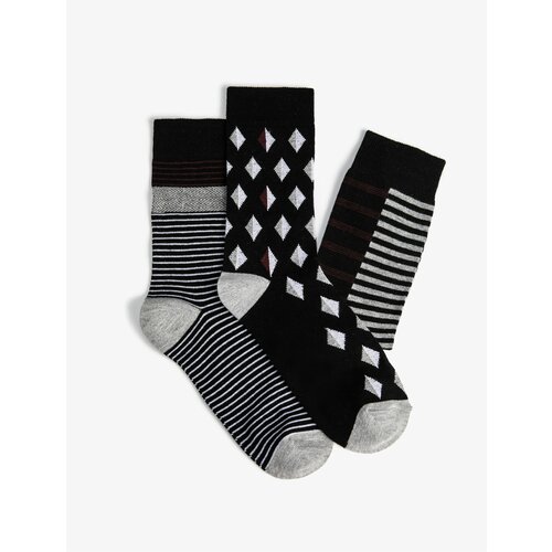 Koton Striped 3-Pack Sock Set Slike