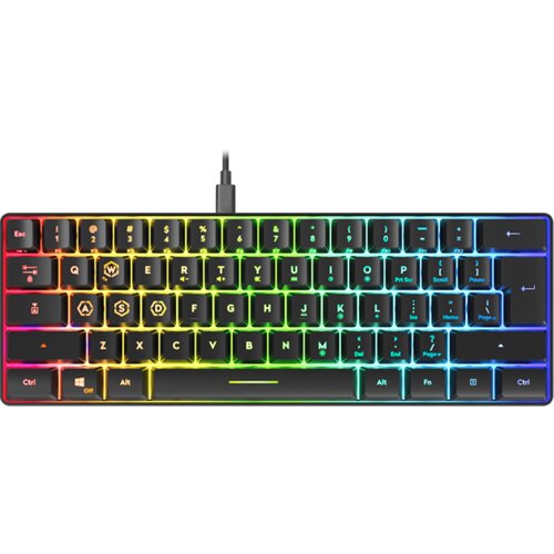 Speedlink tastatura  letos rgb 60% gaming keyboard, black - us layout, SL-670014-BK-US Cijene