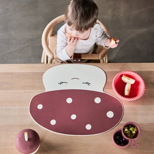 OYOY Mini Silikonski dječji podmetač 43x35,5 cm Mushroom &amp;ndash; Slike