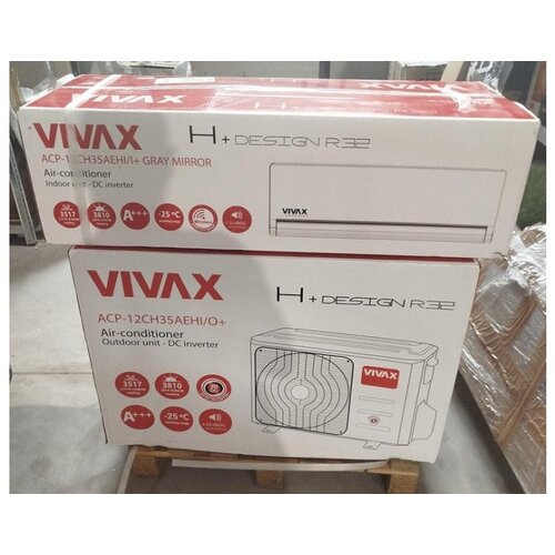 Vivax ACP-12CH35AEHI+ R32 SIVA OGLEDALO OUTLET Cene